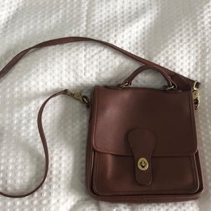 Vintage coach crossbody bag